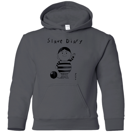 Sweatshirts Charcoal / YS Slave Diary Youth Hoodie