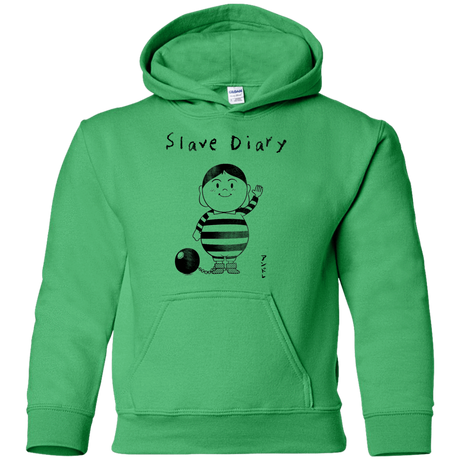 Sweatshirts Irish Green / YS Slave Diary Youth Hoodie