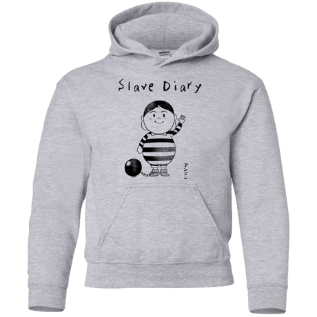 Sweatshirts Sport Grey / YS Slave Diary Youth Hoodie