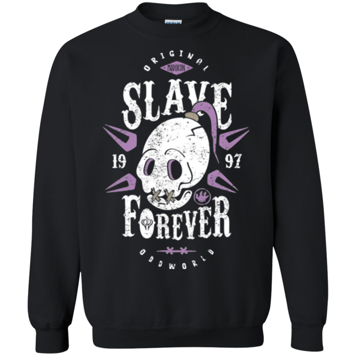 Sweatshirts Black / Small Slave Forever Crewneck Sweatshirt