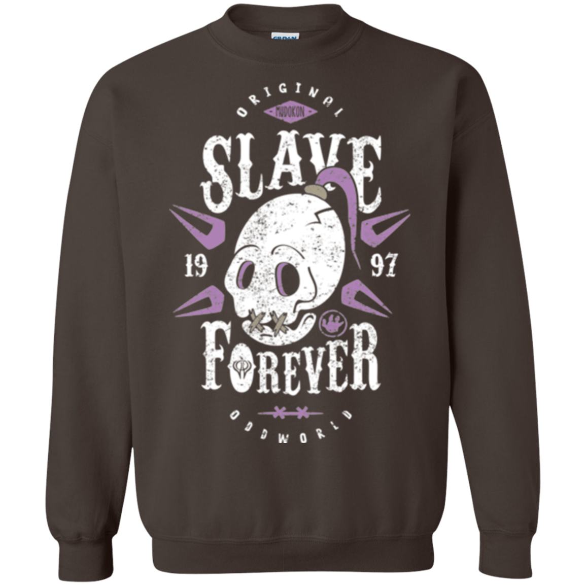 Sweatshirts Dark Chocolate / Small Slave Forever Crewneck Sweatshirt