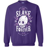 Sweatshirts Purple / Small Slave Forever Crewneck Sweatshirt