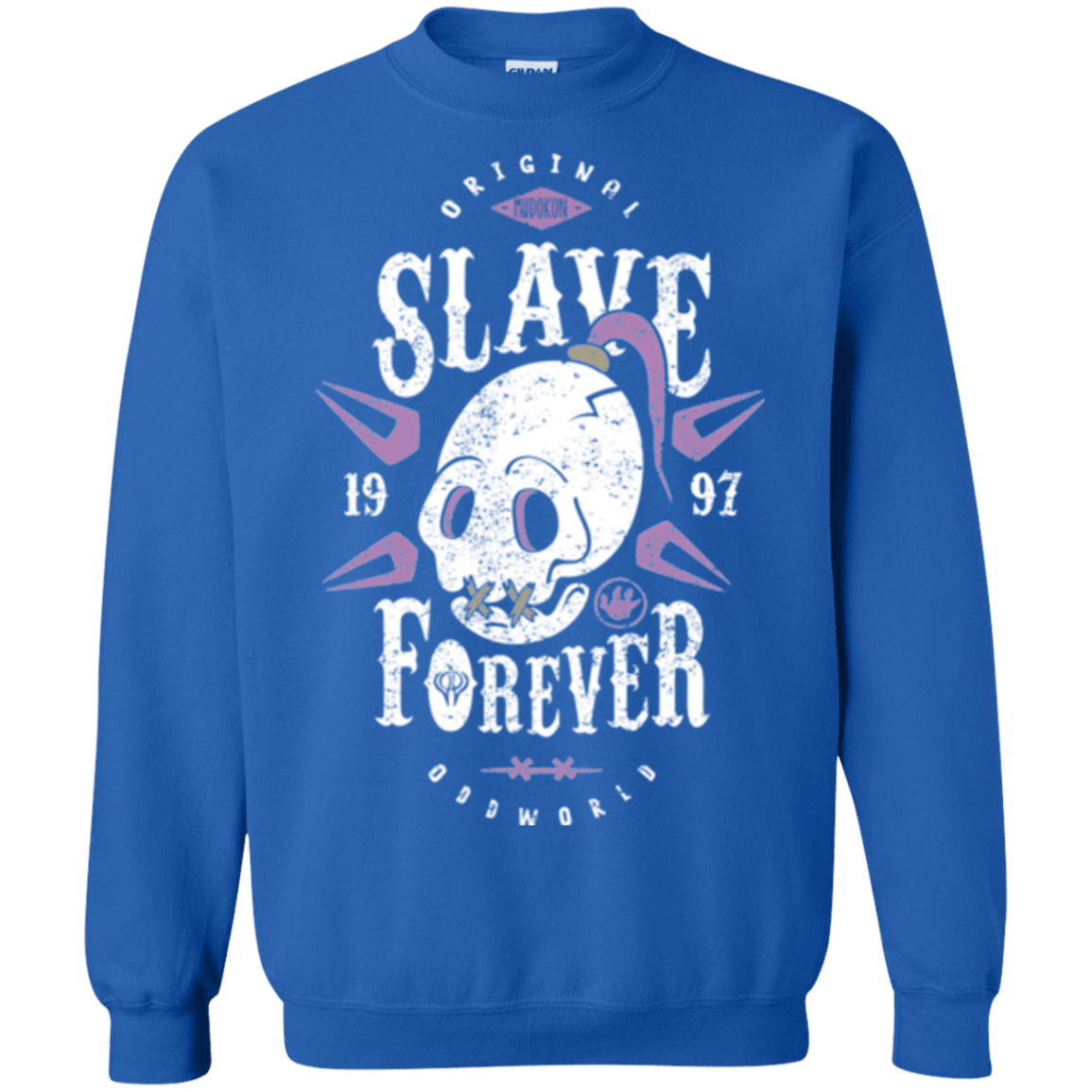 Sweatshirts Royal / Small Slave Forever Crewneck Sweatshirt
