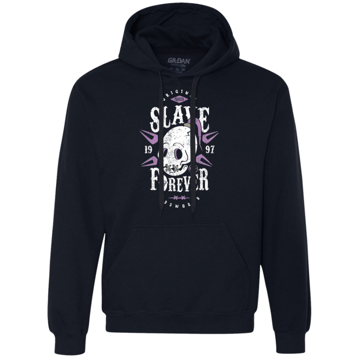 Sweatshirts Navy / Small Slave Forever Premium Fleece Hoodie