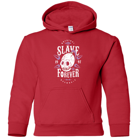 Sweatshirts Red / YS Slave Forever Youth Hoodie