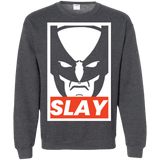 Sweatshirts Dark Heather / S SLAY Crewneck Sweatshirt
