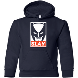 Sweatshirts Navy / YS SLAY Youth Hoodie