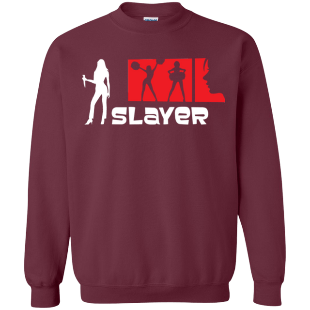 Sweatshirts Maroon / Small Slayer Crewneck Sweatshirt