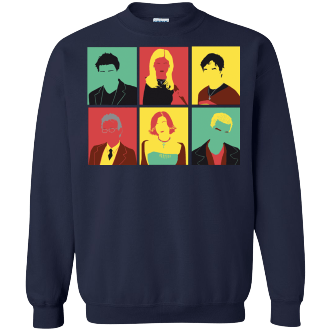 Sweatshirts Navy / Small Slayer pop Crewneck Sweatshirt