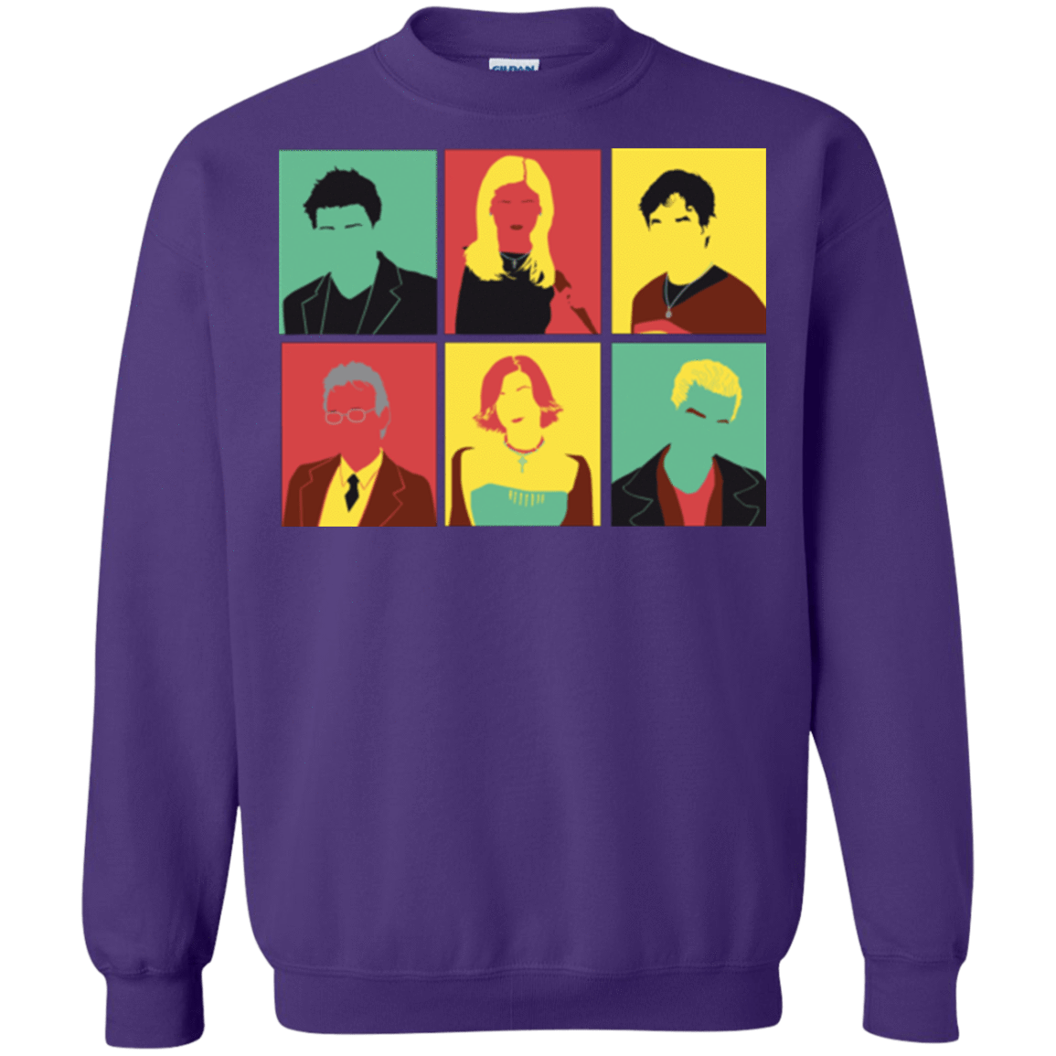 Sweatshirts Purple / Small Slayer pop Crewneck Sweatshirt