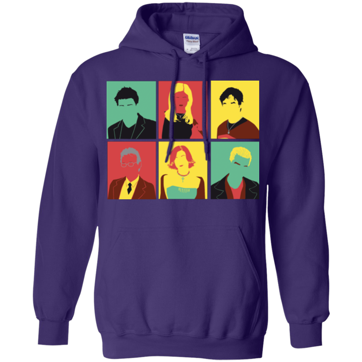Sweatshirts Purple / Small Slayer pop Pullover Hoodie