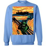 Sweatshirts Carolina Blue / S Slimer's Scream Crewneck Sweatshirt