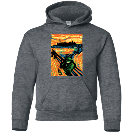 Sweatshirts Dark Heather / YS Slimer's Scream Youth Hoodie