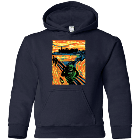 Sweatshirts Navy / YS Slimer's Scream Youth Hoodie
