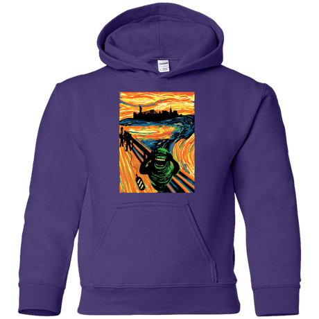 Sweatshirts Purple / YS Slimer's Scream Youth Hoodie