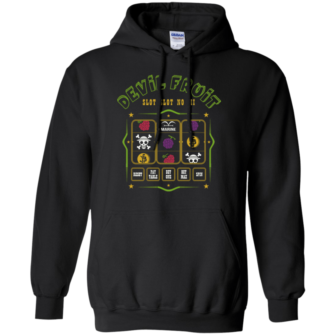 Sweatshirts Black / Small Slot slot Pullover Hoodie