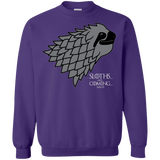 Sweatshirts Purple / S Sloths.. are.. co.. Crewneck Sweatshirt