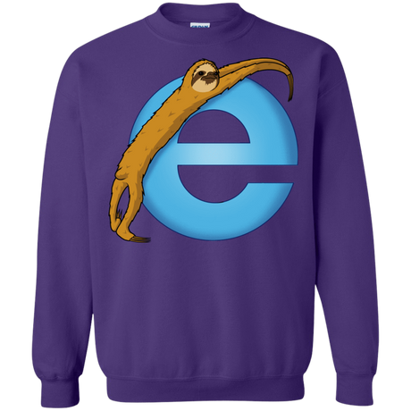 Sweatshirts Purple / S Slownet Crewneck Sweatshirt