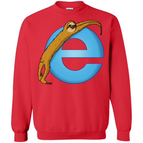 Sweatshirts Red / S Slownet Crewneck Sweatshirt