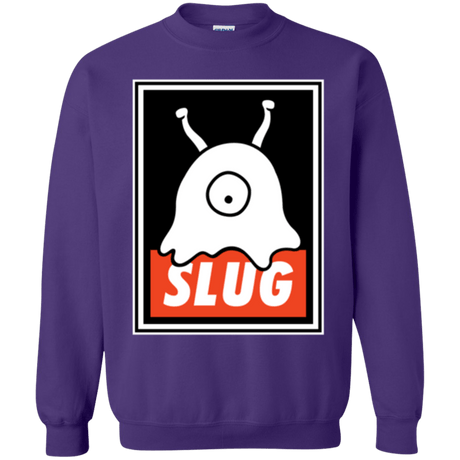 Sweatshirts Purple / Small Slug Crewneck Sweatshirt