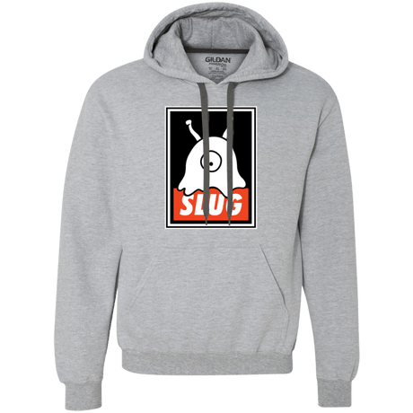 Sweatshirts Sport Grey / Small Slug Premium Fleece Hoodie