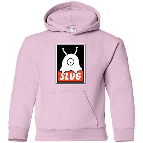 Sweatshirts Light Pink / YS Slug Youth Hoodie