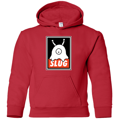 Sweatshirts Red / YS Slug Youth Hoodie