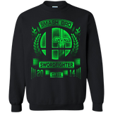Sweatshirts Black / Small Smash bros Swordfighter Crewneck Sweatshirt