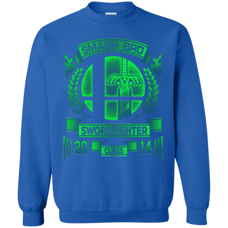 Sweatshirts Royal / Small Smash bros Swordfighter Crewneck Sweatshirt