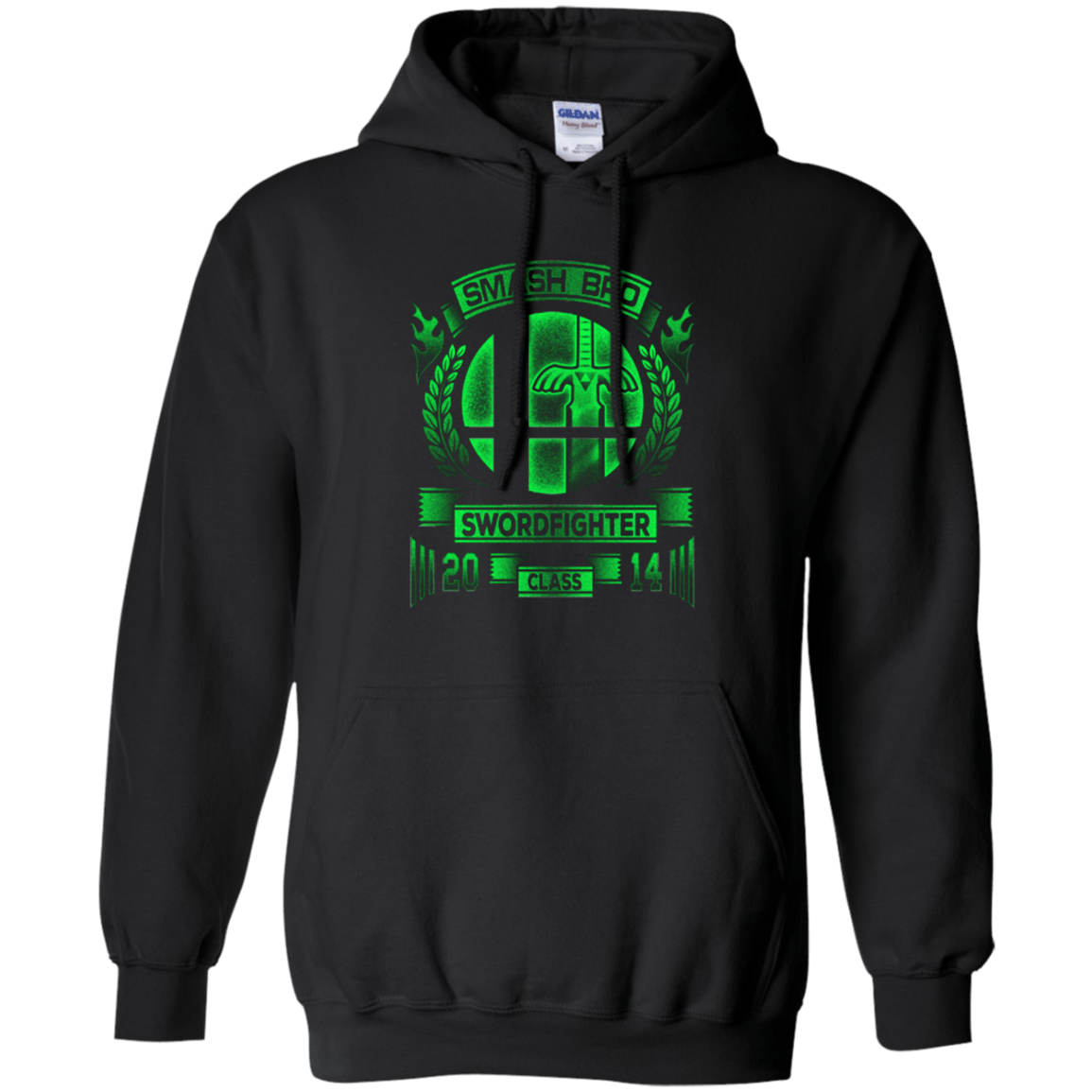 Sweatshirts Black / Small Smash bros Swordfighter Pullover Hoodie