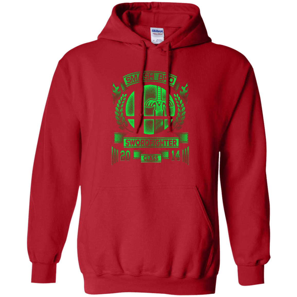 Sweatshirts Red / Small Smash bros Swordfighter Pullover Hoodie