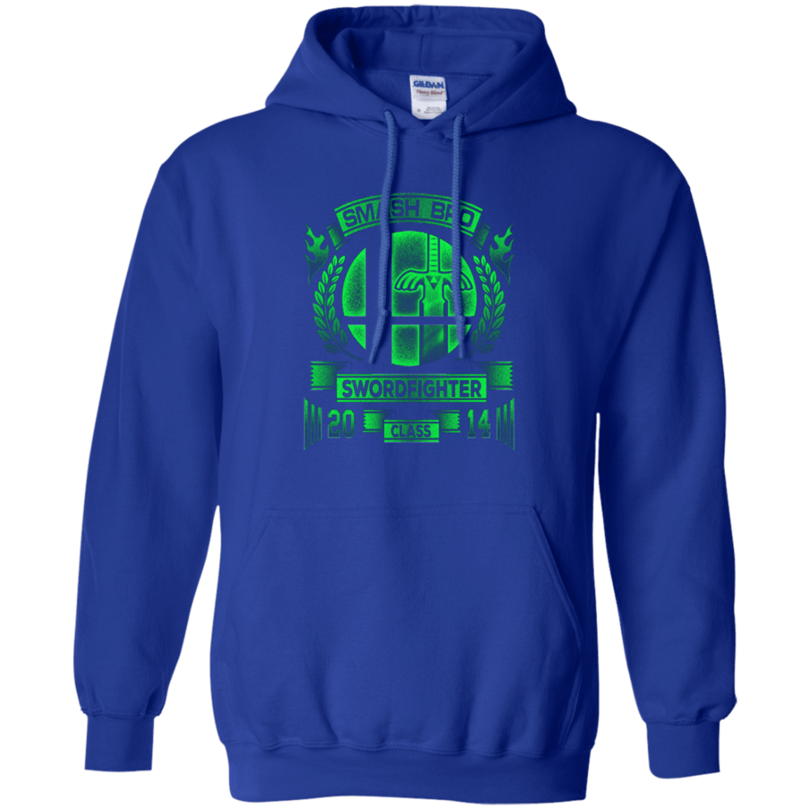 Sweatshirts Royal / Small Smash bros Swordfighter Pullover Hoodie