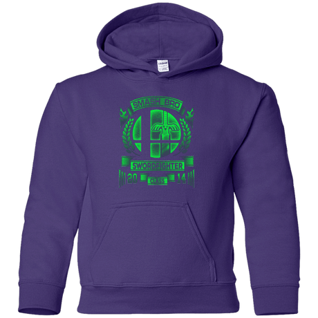Sweatshirts Purple / YS Smash bros Swordfighter Youth Hoodie