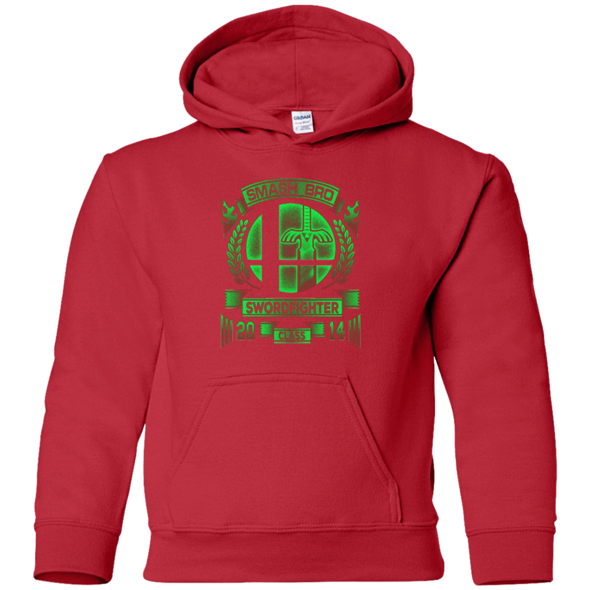 Sweatshirts Red / YS Smash bros Swordfighter Youth Hoodie