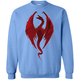 Sweatshirts Carolina Blue / Small Smaug's Bane Crewneck Sweatshirt