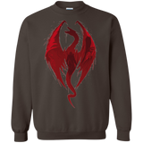 Sweatshirts Dark Chocolate / Small Smaug's Bane Crewneck Sweatshirt