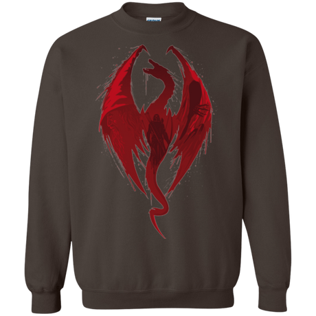 Sweatshirts Dark Chocolate / Small Smaug's Bane Crewneck Sweatshirt