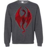 Sweatshirts Dark Heather / Small Smaug's Bane Crewneck Sweatshirt