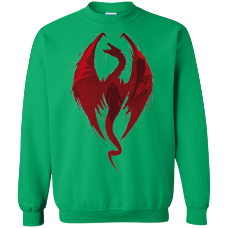 Sweatshirts Irish Green / Small Smaug's Bane Crewneck Sweatshirt