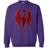 Sweatshirts Purple / Small Smaug's Bane Crewneck Sweatshirt