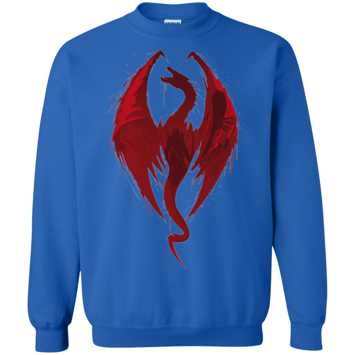 Sweatshirts Royal / Small Smaug's Bane Crewneck Sweatshirt