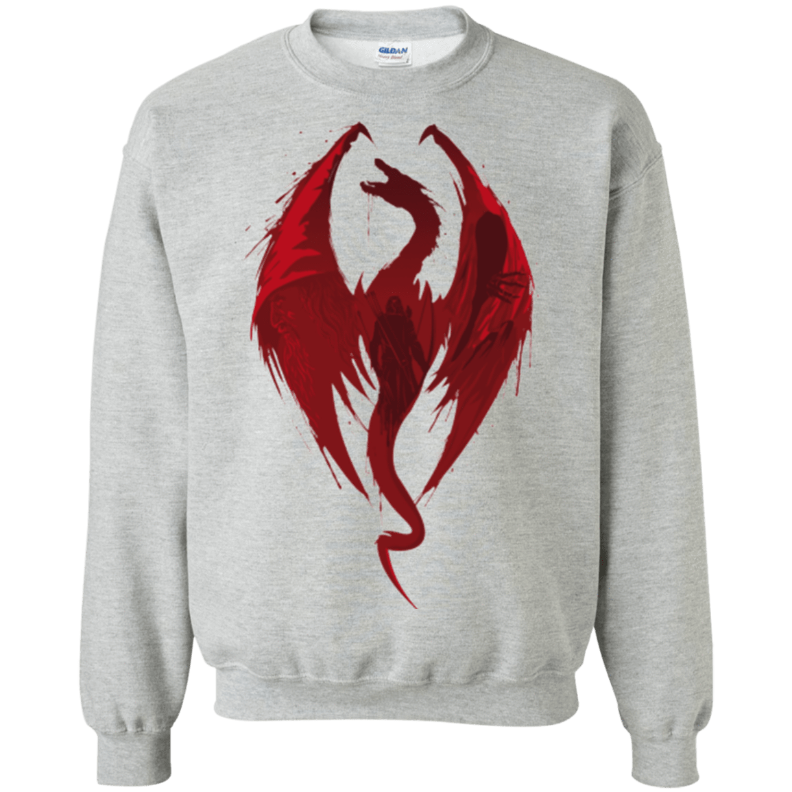 Sweatshirts Sport Grey / Small Smaug's Bane Crewneck Sweatshirt