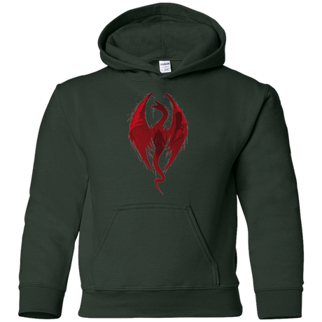 Sweatshirts Forest Green / YS Smaug's Bane Youth Hoodie