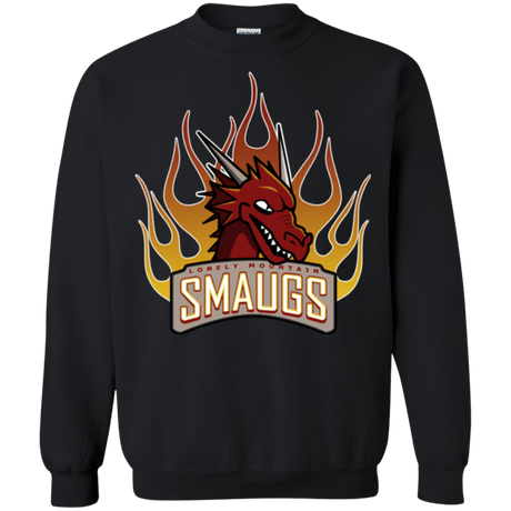 Sweatshirts Black / Small Smaugs Crewneck Sweatshirt