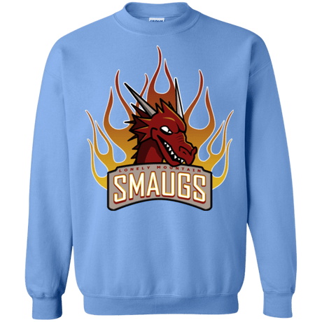 Sweatshirts Carolina Blue / Small Smaugs Crewneck Sweatshirt