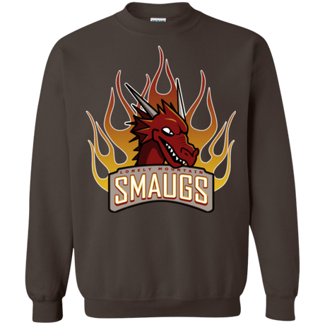 Sweatshirts Dark Chocolate / Small Smaugs Crewneck Sweatshirt