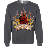 Sweatshirts Dark Heather / Small Smaugs Crewneck Sweatshirt
