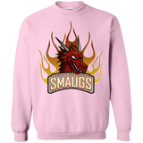 Sweatshirts Light Pink / Small Smaugs Crewneck Sweatshirt