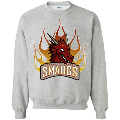 Sweatshirts Sport Grey / Small Smaugs Crewneck Sweatshirt