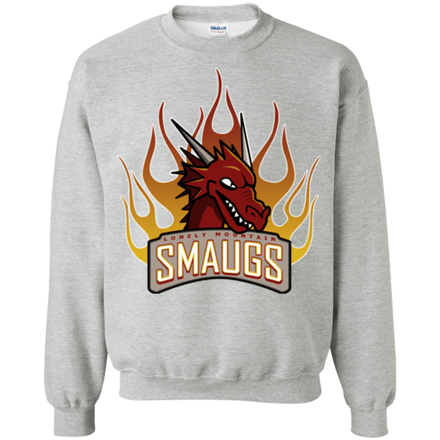 Sweatshirts Sport Grey / Small Smaugs Crewneck Sweatshirt